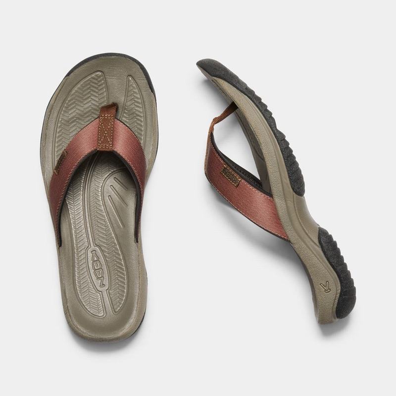 Keen サンダル | キーン コナフリップ 2 ビーチ サンダル メンズ ブラウン | 370826-XTF